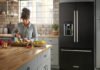 black french door fridge trend