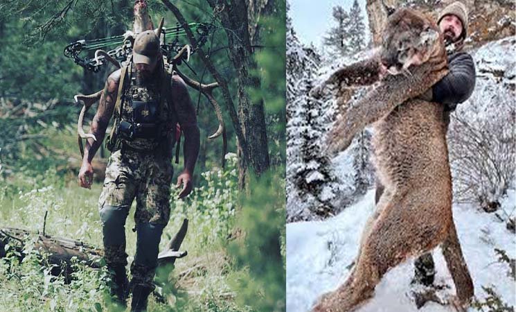 Derek Wolfe fond of hunting. Caught on social media with mountain lion and a deer.