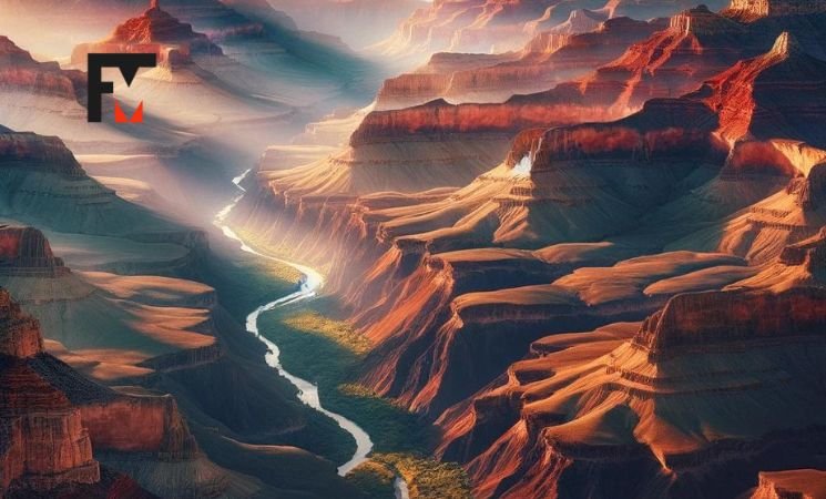 A beautiful Grand Canyon, top landscapes in the world