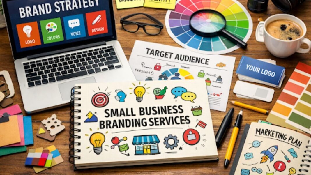 Small business branding services helping companies build a strong and professional brand identity